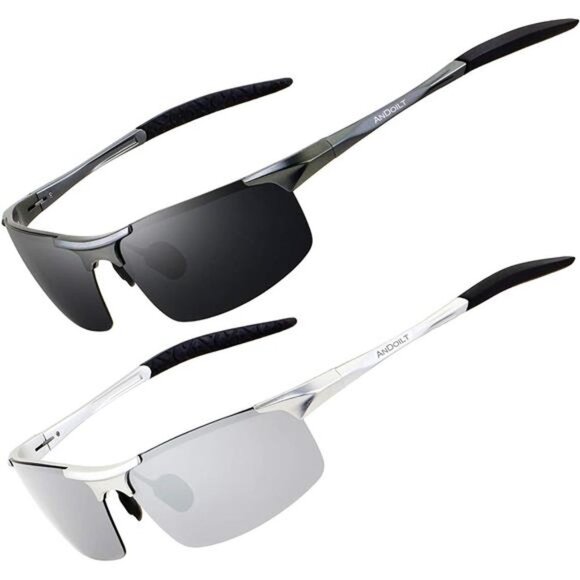Mens Sports Polarized Sunglasses UV Protection Sunglasses for Men